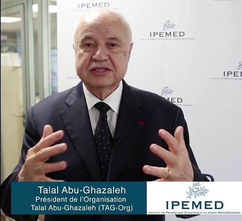 Abu-Ghazaleh Elected to IPEMED and Attends Paris Meeting