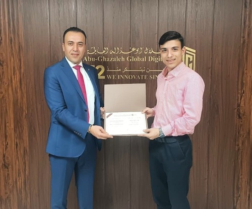 ‘Abu-Ghazaleh Global Digital’ Celebrates Graduation of First Palestinian Student in Lebanon