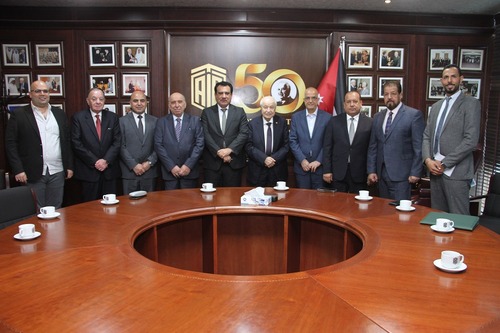 Dr. Abu-Ghazaleh Receives Representatives of Iraqi Chambers of Commerce Federation