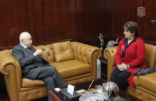 Abu-Ghazaleh and Advisor to Iraqi Prime Minister Discuss Means of Economic Cooperation