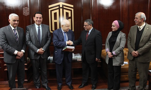 Abu-Ghazaleh Receives Libya’s Cultural Attaché in Amman