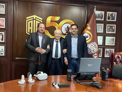 Talal Abu-Ghazaleh and the Arab 2030 TV Channel Conduct the First Metaverse Interview in the Arab World