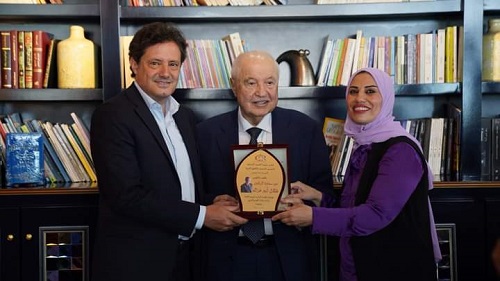 President of the Lebanese Association for Charitable Educational and Cultural Renewal Honors Dr. Talal Abu-Ghazaleh