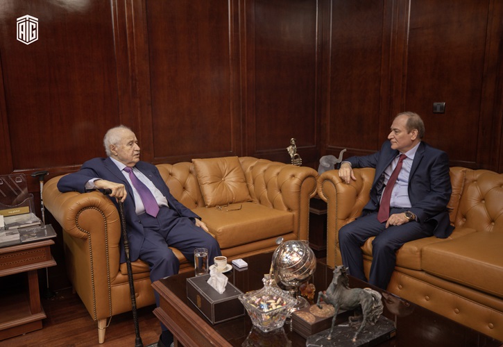 Dr. Abu-Ghazaleh Receives Syrian Ambassador to Jordan 