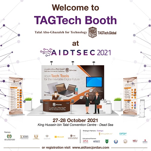 ‘Abu-Ghazaleh for Technology’ Displays its Technological Devices at AIDTSEC 2021 