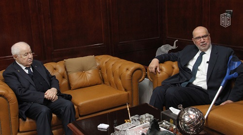 Abu-Ghazaleh and the Chilean Ambassador to Jordan Discuss Cooperation