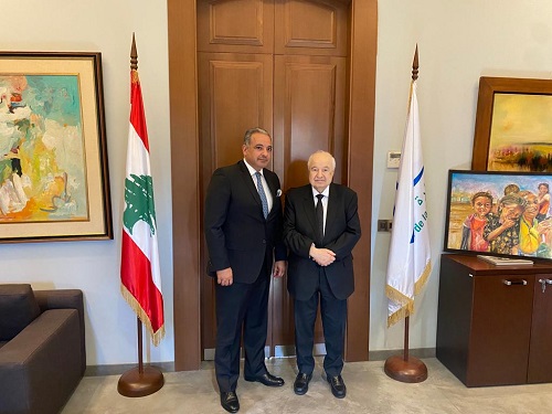 Abu-Ghazaleh and Lebanon’s Minister of Culture Discuss Latest Developments of Digital Transformation Project in Lebanon
