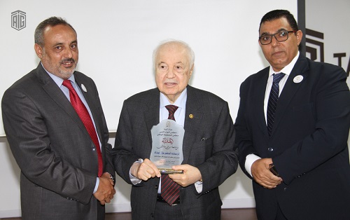 Libya’s National Planning Council Honors Dr. Talal Abu-Ghazaleh with "First-class Shield of Giving" 