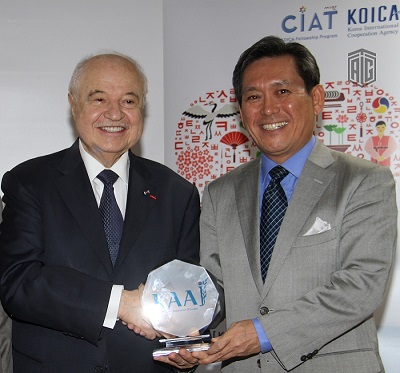 TAGKF Hosts the Ambassador of Korea at a Seminar on the Korean Experience in Development and Culture