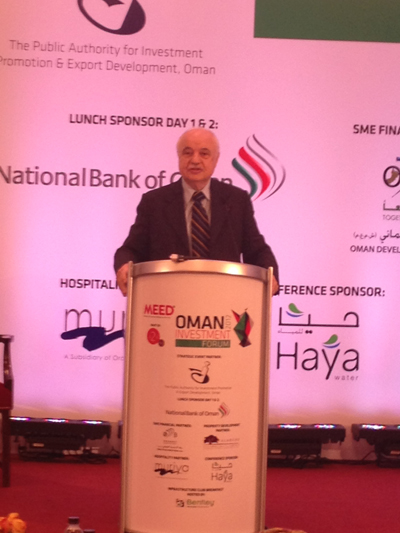 Abu-Ghazaleh Tackles 'Democratization of Education' at Oman Investment Forum