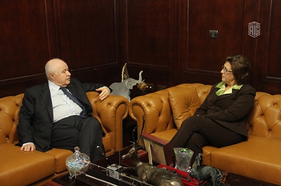 Abu-Ghazaleh Receives Outgoing Tunisian Ambassador to Jordan