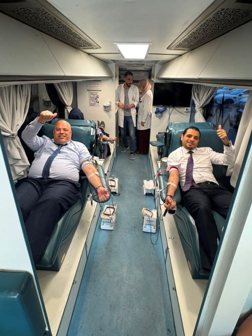 ‘Abu-Ghazaleh Global’ Organizes Blood Donation Campaign 